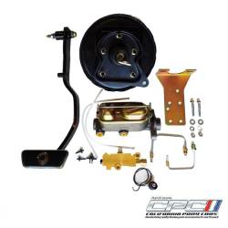 California Pony Cars - 1967 - 1970 Mustang Power Brake Conversion Kit (Front Disc, Rear Drum) - Image 1