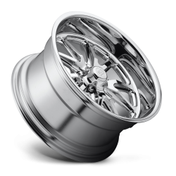 US Mag Wheels - 65 - 73 Mustang Rambler 1 Piece Chrome 17x7 Wheel - Image 2