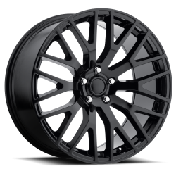 Voxx - 05 - Current Gloss Black Mustang Performance Wheel, 20 X 10, 7.36 bs, 48 offset - Image 1