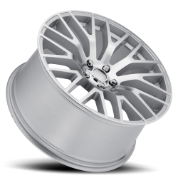 Voxx - 05 - Current Silver Machine Face  Mustang Performance Wheel, 20 X 10, 7.36 bs, 48 offset - Image 2