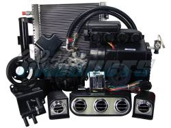 Old Air Products - 65 - 66 Mustang Hurricane A/C System for 6 cylinder w/ alternator electronic controls - Image 1