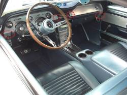 Scott Drake - 67 Mustang Deluxe Interior AC Vent Aluminum Inserts for Dash - Image 2