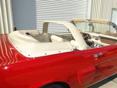 1965 Mustang Convertible with Styling Bar Cover