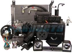 Old Air Products - 1967 - 1968 Mustang AC Unit Complete Package for original 6 Cyl Engine- Electronic Controls