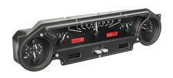 Dakota Digital Gauges & Accessories - 64 - 65 Mustang Standard Interior VHX Instruments, Black Alloy Gauge Face - Image 4