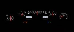 Dakota Digital Gauges & Accessories - 64 - 65 Mustang Standard Interior VHX Instruments, Black Alloy Gauge Face - Image 9