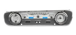 Dakota Digital Gauges & Accessories - 64 - 65 Mustang Standard Interior VHX Instruments, Silver Alloy Gauge Face - Image 1