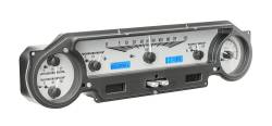 Dakota Digital Gauges & Accessories - 64 - 65 Mustang Standard Interior VHX Instruments, Silver Alloy Gauge Face - Image 2