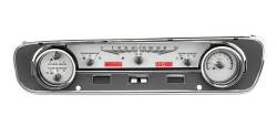 Dakota Digital Gauges & Accessories - 64 - 65 Mustang Standard Interior VHX Instruments, Silver Alloy Gauge Face - Image 3