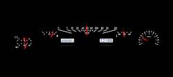 Dakota Digital Gauges & Accessories - 64 - 65 Mustang Standard Interior VHX Instruments, Silver Alloy Gauge Face - Image 9