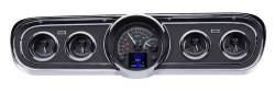 65 - 66 Mustang HDX Dakota Digital Instruments, Black Alloy Gauge Face