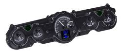 Dakota Digital Gauges & Accessories - 65 - 66 Mustang HDX Dakota Digital Instruments, Black Alloy Gauge Face - Image 2