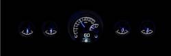 Dakota Digital Gauges & Accessories - 65 - 66 Mustang HDX Dakota Digital Instruments, Black Alloy Gauge Face - Image 7