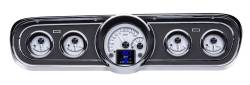 Dakota Digital Gauges & Accessories - 65 - 66 Mustang HDX Dakota Digital Instruments, Silver Alloy Gauge Face - Image 1