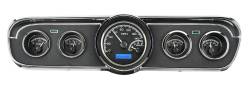 Dakota Digital Gauges & Accessories - 65 - 66 Mustang Deluxe Interior VHX Instruments, Black Alloy Gauge Face - Image 1