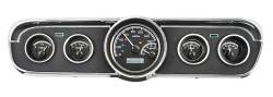 Dakota Digital Gauges & Accessories - 65 - 66 Mustang Deluxe Interior VHX Instruments, Black Alloy Gauge Face - Image 4