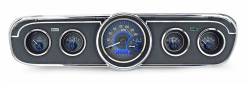 Dakota Digital Gauges & Accessories - 65 - 66 Mustang Deluxe Interior VHX Instruments, Carbon Fiber Gauge Face - Image 1