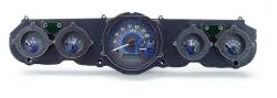 Dakota Digital Gauges & Accessories - 65 - 66 Mustang Deluxe Interior VHX Instruments, Carbon Fiber Gauge Face - Image 2