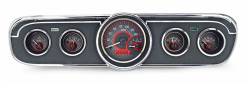 Dakota Digital Gauges & Accessories - 65 - 66 Mustang Deluxe Interior VHX Instruments, Carbon Fiber Gauge Face - Image 3