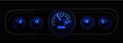 Dakota Digital Gauges & Accessories - 65 - 66 Mustang Deluxe Interior VHX Instruments, Silver Alloy Gauge Face - Image 6