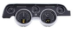 Dakota Digital Gauges & Accessories - 67 - 68 Mustang HDX Dakota Digital Instruments, Black Alloy Gauge Face - Image 1