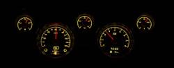 Dakota Digital Gauges & Accessories - 67 - 68 Mustang HDX Dakota Digital Instruments, Black Alloy Gauge Face - Image 10