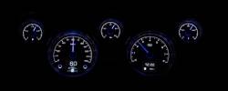 Dakota Digital Gauges & Accessories - 67 - 68 Mustang HDX Dakota Digital Instruments, Silver Alloy Gauge Face - Image 7