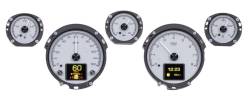 Dakota Digital Gauges & Accessories - 67 - 68 Mustang HDX Dakota Digital Instruments, Silver Alloy Gauge Face - Image 2