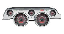 Dakota Digital Gauges & Accessories - 67 - 68 Mustang VHX Instruments, Carbon Fiber Gauge Face - Image 3