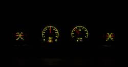 Dakota Digital Gauges & Accessories - 69 - 70 Mustang HDX Dakota Digital Instruments, Silver Alloy Gauge Face - Image 12