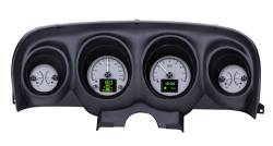 69 - 70 Mustang HDX Dakota Digital Instruments, Silver Alloy Gauge Face