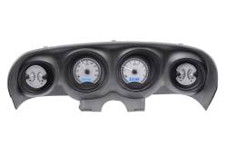 69 - 70 Mustang VHX Instruments, Silver Alloy Gauge Face