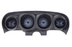 69 - 70 Mustang VHX Instruments, Carbon Fiber Look Gauge Face