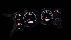 Dakota Digital Gauges & Accessories - 79 - 86 Mustang VHX Instruments, Black Alloy Gauge Face - Image 6