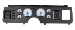79 - 86 Mustang VHX Instruments, Silver Alloy Gauge Face
