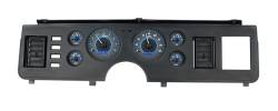 Dakota Digital Gauges & Accessories - 79 - 86 Mustang VHX Instruments, Carbon Fiber Look Gauge Face