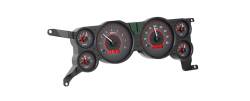 Dakota Digital Gauges & Accessories - 79 - 86 Mustang VHX Instruments, Carbon Fiber Look Gauge Face - Image 4