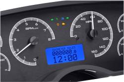 Dakota Digital Gauges & Accessories - 87 - 89 Mustang VHX Instruments, Black Alloy Gauge Face - Image 3