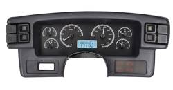 Dakota Digital Gauges & Accessories - 87 - 89 Mustang VHX Instruments, Black Alloy Gauge Face - Image 6