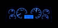 Dakota Digital Gauges & Accessories - 87 - 89 Mustang VHX Instruments, Black Alloy Gauge Face - Image 8