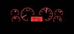 Dakota Digital Gauges & Accessories - 87 - 89 Mustang VHX Instruments, Black Alloy Gauge Face - Image 9