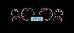 Dakota Digital Gauges & Accessories - 87 - 89 Mustang VHX Instruments, Black Alloy Gauge Face - Image 10