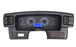 Dakota Digital Gauges & Accessories - 87 - 89 Mustang VHX Instruments, Carbon Fiber Look Gauge Face - Image 1