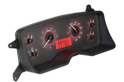 Dakota Digital Gauges & Accessories - 87 - 89 Mustang VHX Instruments, Carbon Fiber Look Gauge Face - Image 4