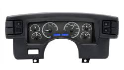 Dakota Digital Gauges & Accessories - 90 - 93 Mustang VHX Instruments, Black Alloy Gauge Face - Image 1