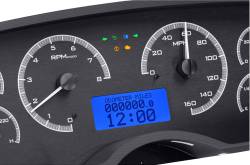 Dakota Digital Gauges & Accessories - 90 - 93 Mustang VHX Instruments, Black Alloy Gauge Face - Image 3