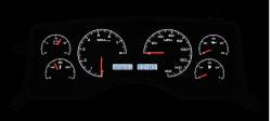 Dakota Digital Gauges & Accessories - 90 - 93 Mustang VHX Instruments, Black Alloy Gauge Face - Image 9