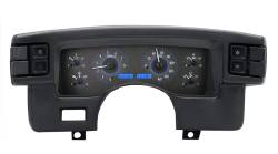 90 - 93 Mustang VHX Instruments, Carbon Fiber Look Gauge Face