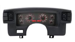 Dakota Digital Gauges & Accessories - 90 - 93 Mustang VHX Instruments, Carbon Fiber Look Gauge Face - Image 3