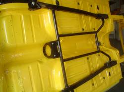 Shown Installed with Optional Heidts Chassis Stiffener Kit with Drive Shaft Safety Loop